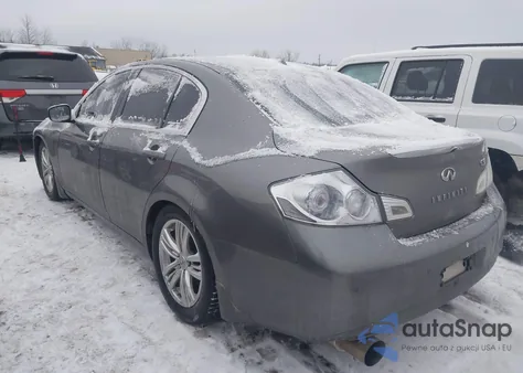 2013 Infiniti G37 Journey from USA, damaged, VIN JN1CV6AP0DM722387